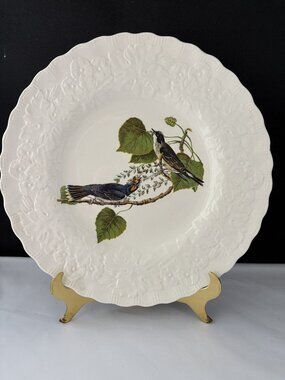 Alfred Meakin Dinner Plate Birds of America Kingbird